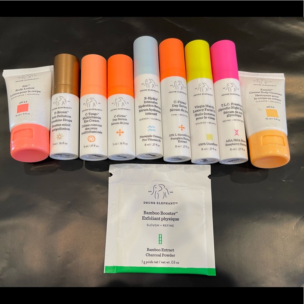 Mini Drunk Elephant products!